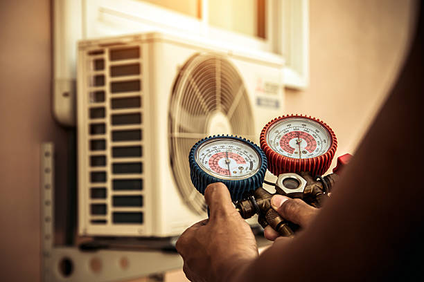Professional Furnace Repair technician working in New Trenton, IN